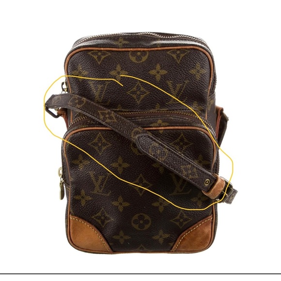 Louis Vuitton Amazone Vintage Strap Buckle Piece Replacement z43 - Picture 2 of 11